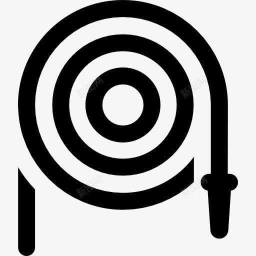 软管图标png_新图网 https://ixintu.com 器皿 园艺工具 软管 软管浇水