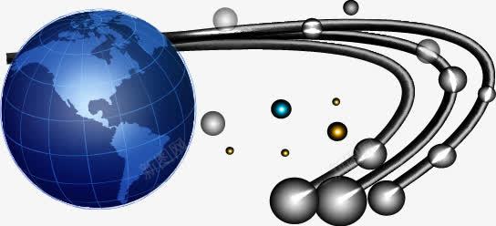 科技互联网地球矢量图ai免抠素材_新图网 https://ixintu.com 互联网 地球 科技 矢量图