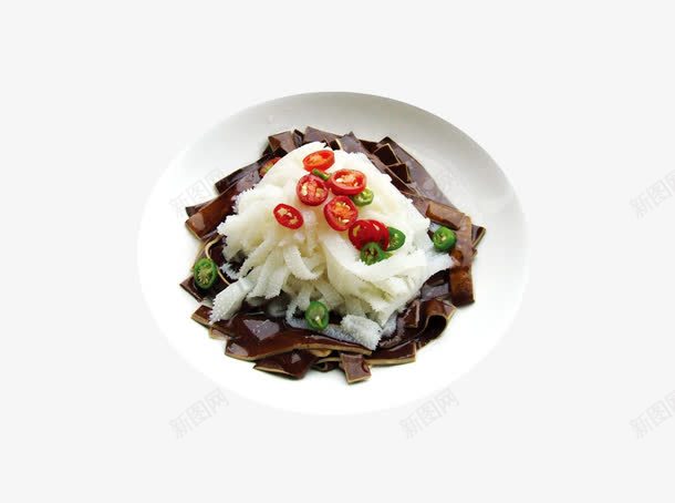 美食萝卜海带png免抠素材_新图网 https://ixintu.com 凉拌菜 海带 美食 萝卜