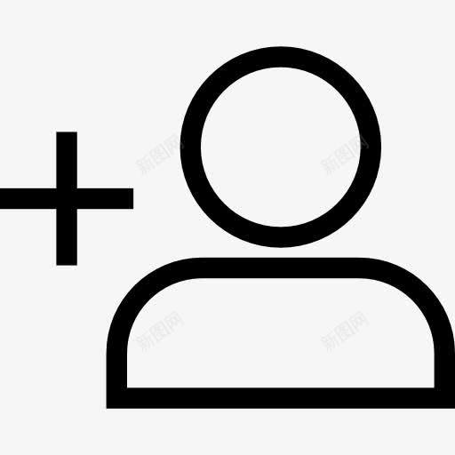 添加用户图标png_新图网 https://ixintu.com 另外 坚持的人 多媒体选项 形状 社交媒体 社交网络