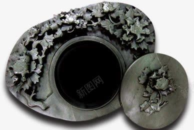 砚台png免抠素材_新图网 https://ixintu.com 水墨 砚台 黑色