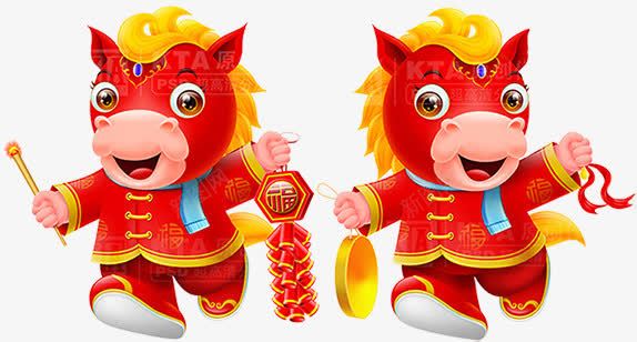 手绘卡通击鼓响鞭炮小马png免抠素材_新图网 https://ixintu.com 击鼓 卡通 鞭炮