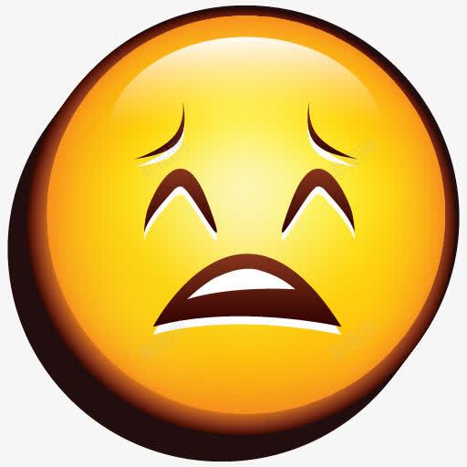Emoji悲伤的图标png_新图网 https://ixintu.com emoji sad 悲伤的