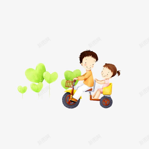 成长之路有你有我png免抠素材_新图网 https://ixintu.com 人物 伙伴 卡通 成长 成长之路 手绘 清新 童年