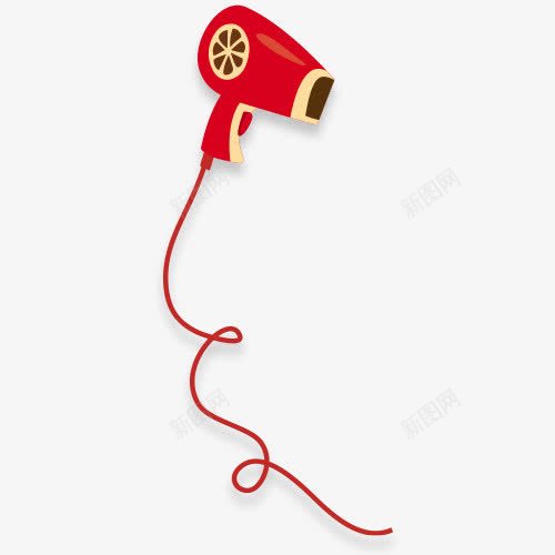 可爱吹风机png免抠素材_新图网 https://ixintu.com PNG 免费PNG 卡通 可爱 萌