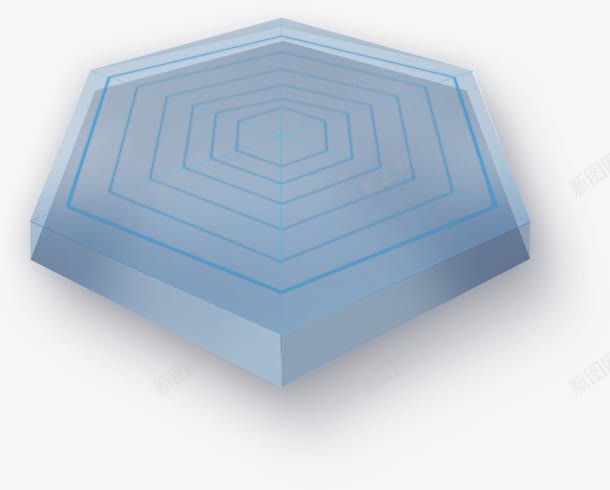 六边形立体图案图标png_新图网 https://ixintu.com 六边形 立体图