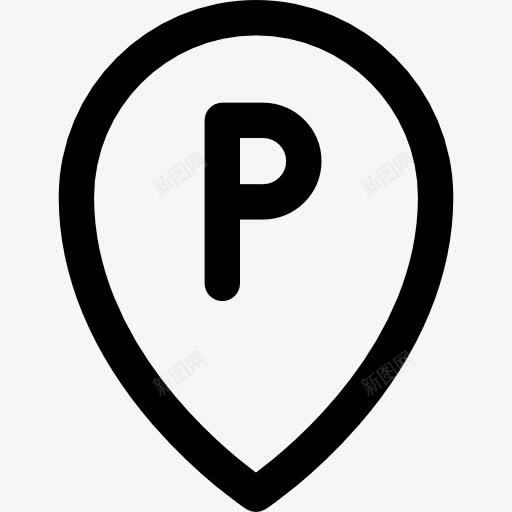 停车位置图标png_新图网 https://ixintu.com 占位符 地图 地图上的位置 地图和国旗 地图定位 标志