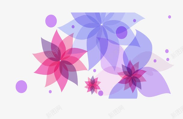 边花角花png免抠素材_新图网 https://ixintu.com 花卉 花纹 角花 边花