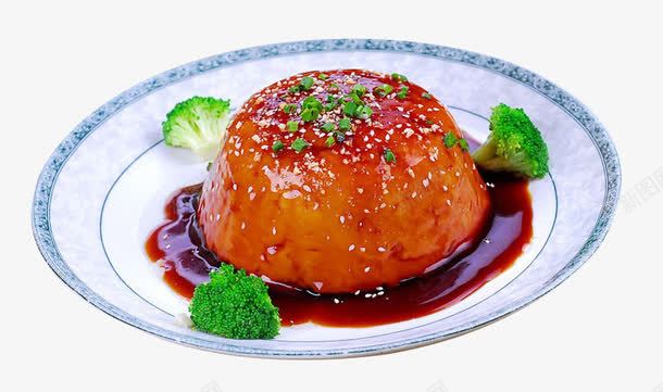烧汁土豆泥png免抠素材_新图网 https://ixintu.com 土豆泥 搭配 烧汁 美味 西兰花 食材