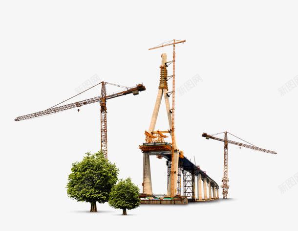 工地建筑png免抠素材_新图网 https://ixintu.com 工地 建筑 树