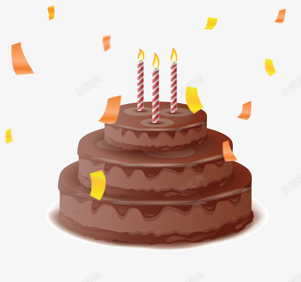 精美巧克力生日蛋糕矢量图ai免抠素材_新图网 https://ixintu.com 巧克力 巧克力生日蛋糕 生日蛋糕 矢量png 精美蛋糕 蛋糕 矢量图