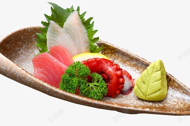 刺身料理png免抠素材_新图网 https://ixintu.com 三文鱼 八爪鱼 刺身 料理 日料 舌尖上的味道