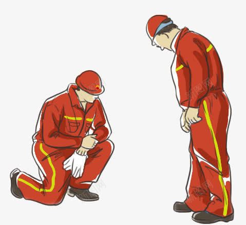 消防人员png免抠素材_新图网 https://ixintu.com 人物 人物插画 卡通人物 插画 消防 消防官兵