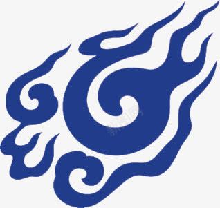 蓝色古风祥云png免抠素材_新图网 https://ixintu.com 古风 图片 祥云 蓝色
