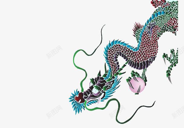 中国传统龙图案png免抠素材_新图网 https://ixintu.com 中国 传统纹理 龙