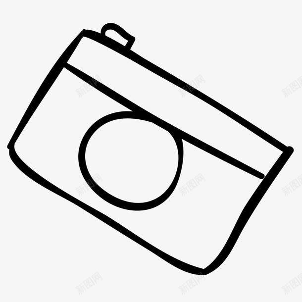 手绘的包包图标png_新图网 https://ixintu.com png图形 png装饰 包包 手绘 装饰 黑色