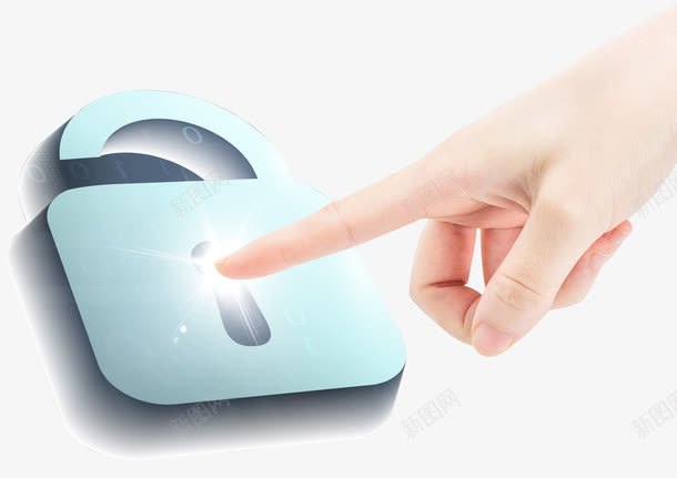 科技指纹解锁图案png免抠素材_新图网 https://ixintu.com 免抠 指纹 科技 装饰图案 解锁 锁