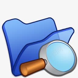 蓝色的资源管理器图标png_新图网 https://ixintu.com 搜索 搜集资料 文件夹 查看