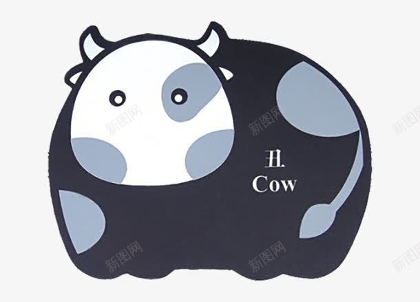 十二生肖暗蓝色牛png免抠素材_新图网 https://ixintu.com 中国风 十二生肖 暗蓝色 牛