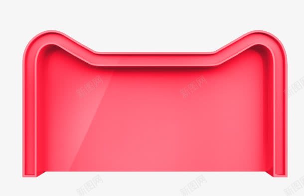 红色卡通天猫电商装饰png免抠素材_新图网 https://ixintu.com 卡通 红色 装饰