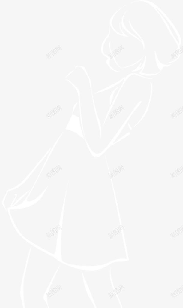 人物人像淘宝手绘人物png免抠素材_新图网 https://ixintu.com 人物人像淘宝素材手绘人物