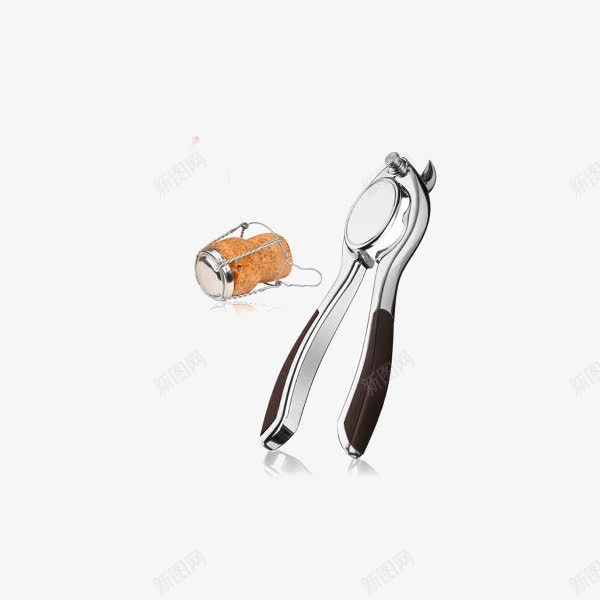 梵酷荷兰进口红酒香槟开瓶器png免抠素材_新图网 https://ixintu.com 产品实物 创意启瓶器 开瓶器 气压针起子 起瓶器