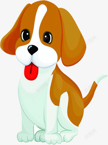 卡通可爱狗狗png免抠素材_新图网 https://ixintu.com 卡通 可爱 狗狗