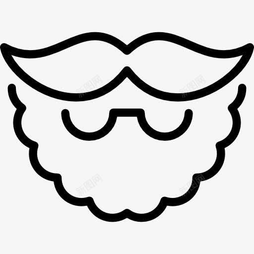 胡子图标png_新图网 https://ixintu.com 时尚 时髦 男人 配件 阳刚 面部毛发