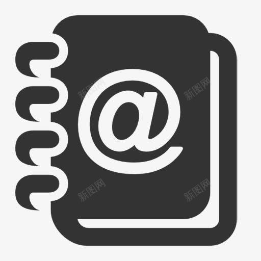 contacts图标png_新图网 https://ixintu.com contact contacts 联系人 通讯录