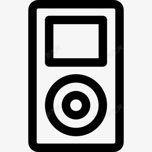 iPodmini图标png_新图网 https://ixintu.com MP3 便携式音乐播放器 科技 苹果 音乐