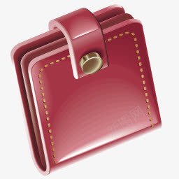 redwallet红色钱包png免抠素材_新图网 https://ixintu.com red wallet 红色 钱包