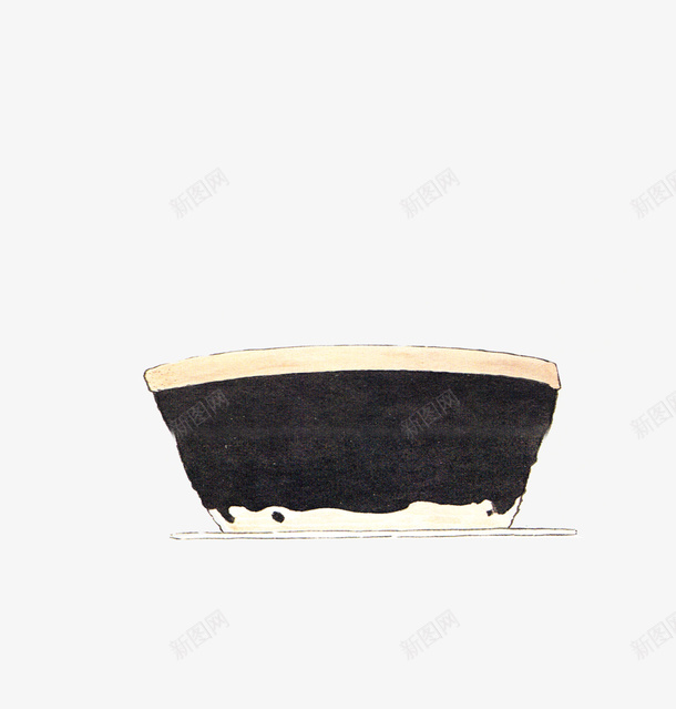 中国古风缸png免抠素材_新图网 https://ixintu.com 中国风 元素 古风 瓦缸 缸