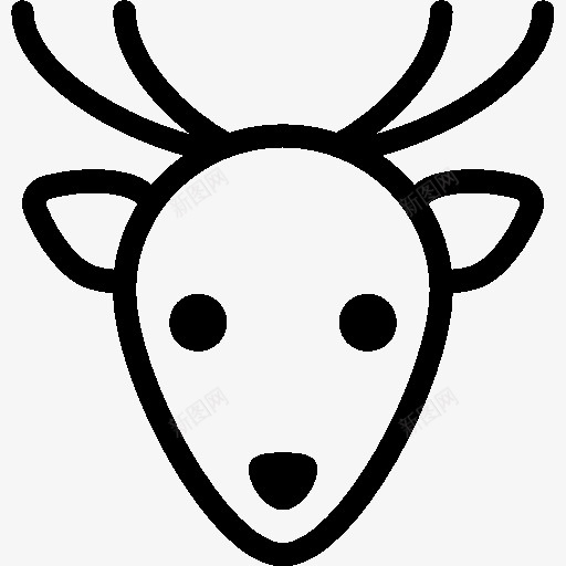 节日的圣诞鹿图标png_新图网 https://ixintu.com christmas deer holidays 假期 圣诞节 鹿