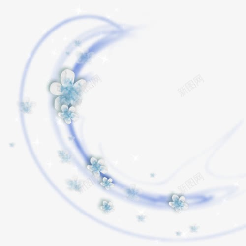 弯弯月牙png免抠素材_新图网 https://ixintu.com 弯弯 淡紫色 清新花儿