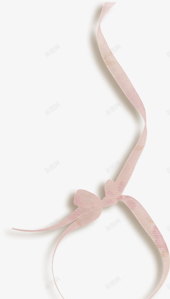 粉带片png免抠素材_新图网 https://ixintu.com 丝带 彩带 礼带 飘带