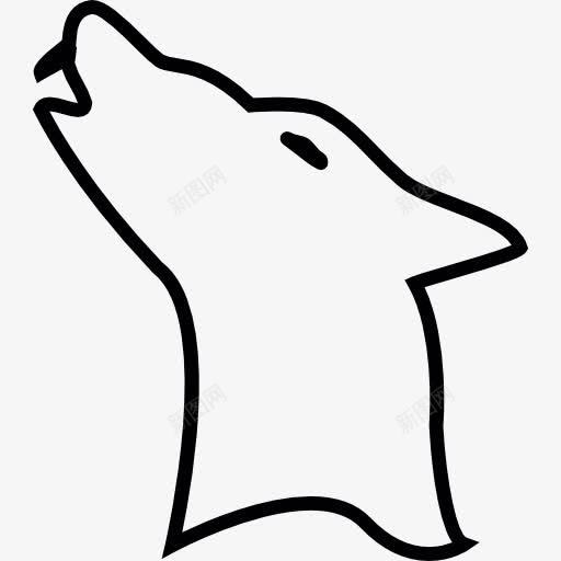 保鲁夫图标png_新图网 https://ixintu.com 动物 哺乳动物 头 犬 野生动物