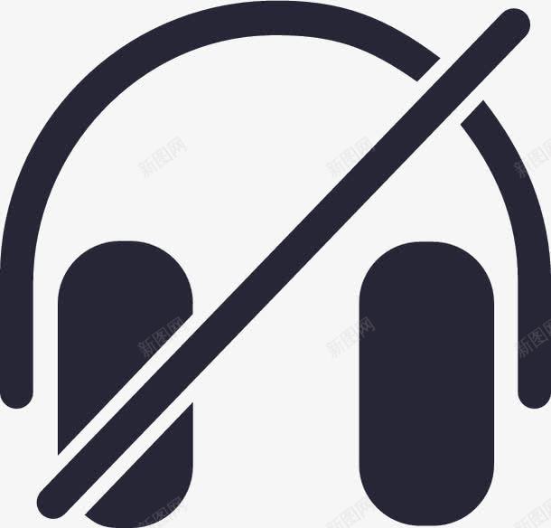 音乐禁止V1矢量图图标eps_新图网 https://ixintu.com 音乐禁止V1 矢量图