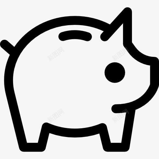 银行面临图标png_新图网 https://ixintu.com 储蓄 商业 硬币 金钱 银行