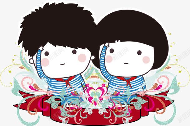 六一儿童节卡通儿童矢量图eps免抠素材_新图网 https://ixintu.com 儿童 卡通 矢量图