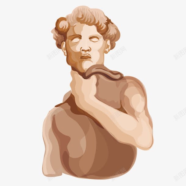 思考中的意大利人png免抠素材_新图网 https://ixintu.com 思考 意大利人 男人