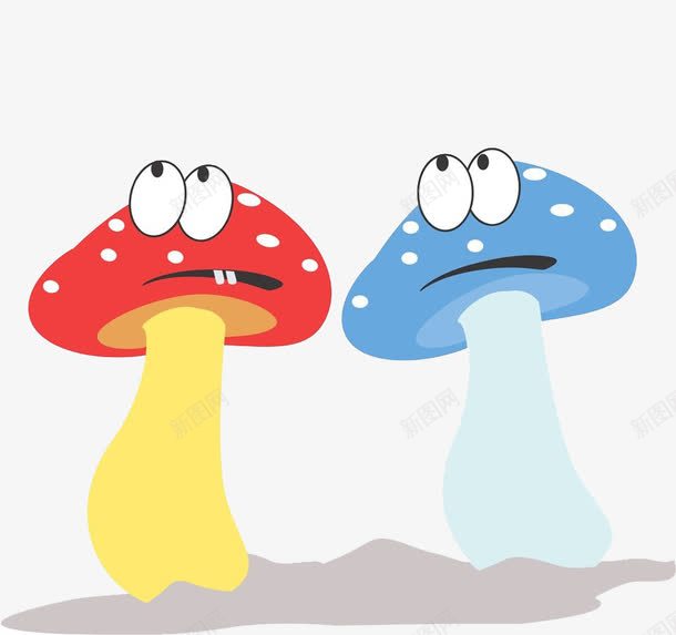 下雨天的小蘑菇png免抠素材_新图网 https://ixintu.com 下雨 卡通手绘 蘑菇伞 雨 雨丝帘 雨滴