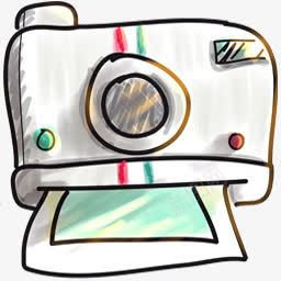 手绘风格可爱照相机图标png_新图网 https://ixintu.com 可爱 图片 手绘 照相机 风格