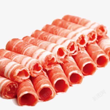 新鲜羊肉片png免抠素材_新图网 https://ixintu.com 内蒙古 新鲜 火锅食材 羊肉 羊肉片