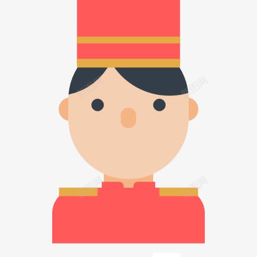 Bellboy图标png_新图网 https://ixintu.com 人 工人 用户 粘人 行李员 门童
