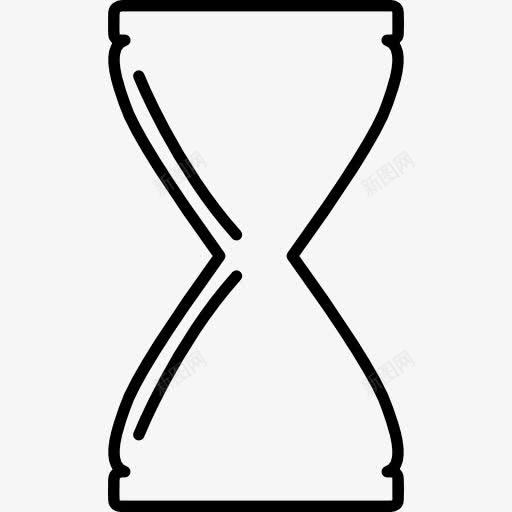 砂时计轮廓图标png_新图网 https://ixintu.com 小时 工具 工具和用具 时钟 时间 砂钟 行程图标 轮廓 钟表