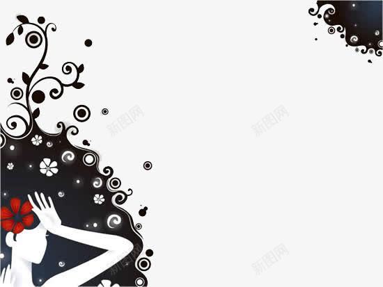 水墨画ppt模板png免抠素材_新图网 https://ixintu.com 几何形状 商务讲解 图案设计 平面设计