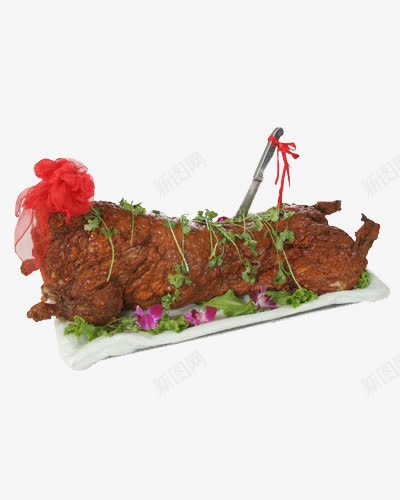 十分熟烤全羊png免抠素材_新图网 https://ixintu.com 烤全羊 羊肉 羊腿 美食