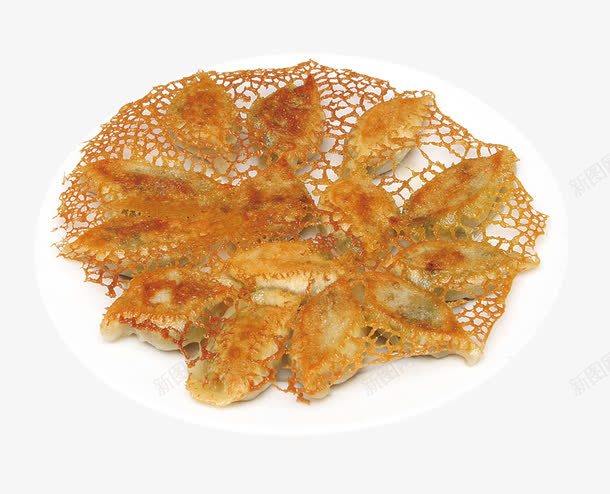 香炸饺子png免抠素材_新图网 https://ixintu.com 产品实物 美味 美食 肉馅 面粉 食物 饺子