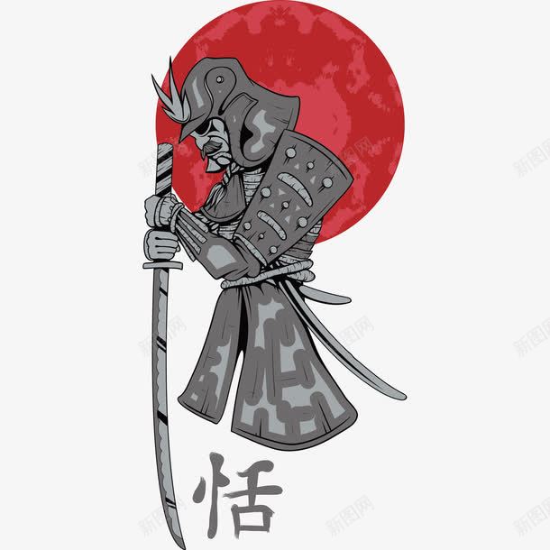 手绘复古将军png免抠素材_新图网 https://ixintu.com 创意图 卡通 可爱 将军 彩色图 手绘图 简单 背景
