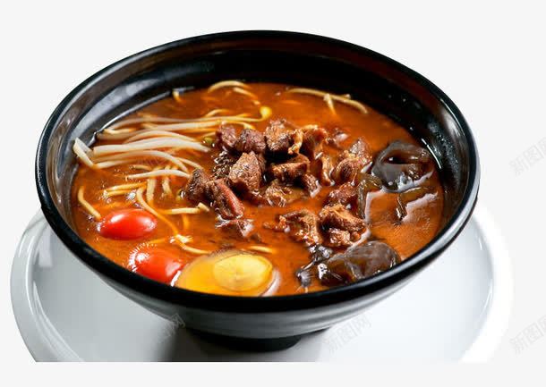 红烧牛腩面png免抠素材_新图网 https://ixintu.com 产品实物 牛腩 红烧 美食 菜肴 面食